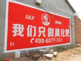 砀山刷墙广告”蕴含了时代命题