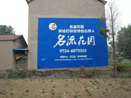 砀山墙体广告在乡镇、农村市场的媒体优势