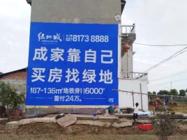 砀山墙体广告位置选择重要性