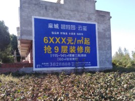 砀山墙体广告的好处