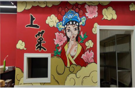 砀山墙体彩绘的发展和应用