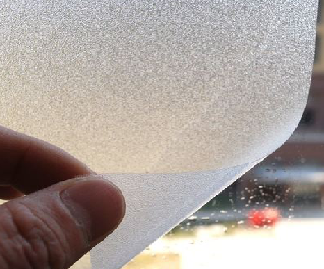 砀山玻璃门外面粘广告用什么材料好？