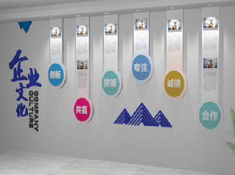 砀山企业文化墙需要传递什么办公文化？